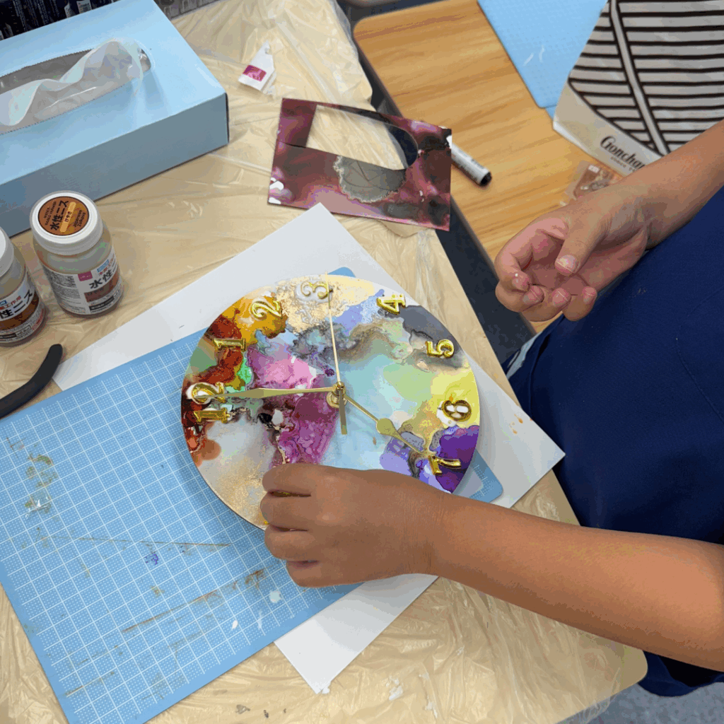 大阪アルコールインクアート教室プルケレスト｜出張ワークショップ