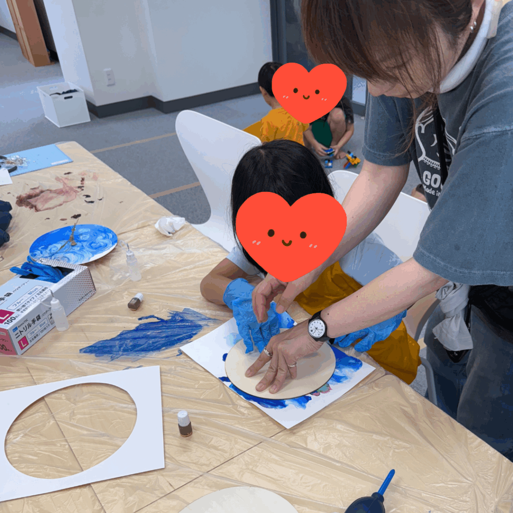 大阪アルコールインクアート教室プルケレスト｜出張ワークショップ