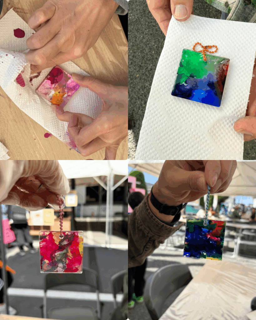 大阪アルコールインクアート教室プルケレスト｜大阪アルコールインクアート体験イベント・オカムラ家具