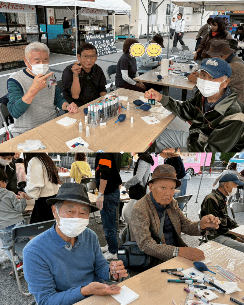 大阪アルコールインクアート教室プルケレスト｜大阪アルコールインクアート体験イベント・オカムラ家具