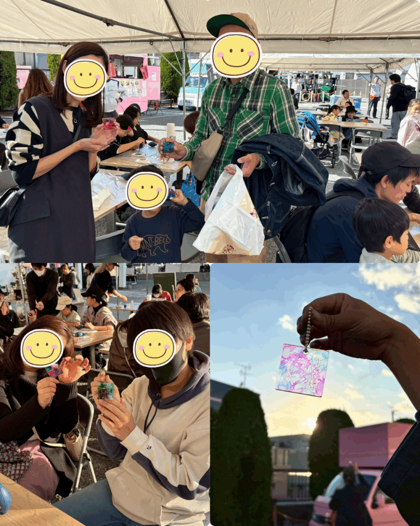 大阪アルコールインクアート教室プルケレスト｜大阪アルコールインクアート体験イベント・オカムラ家具