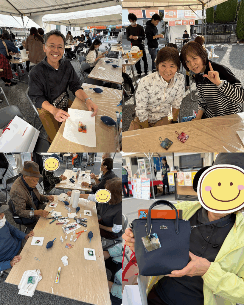 大阪アルコールインクアート教室プルケレスト｜大阪アルコールインクアート体験イベント・オカムラ家具