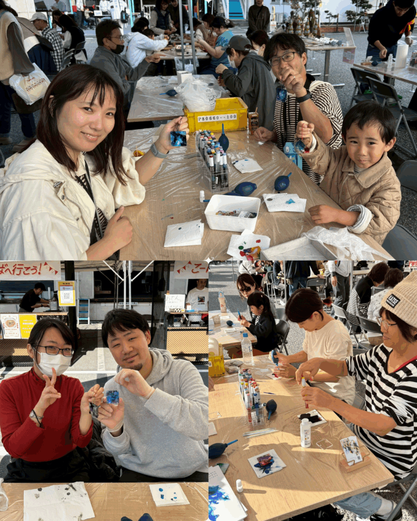 大阪アルコールインクアート教室プルケレスト｜大阪アルコールインクアート体験イベント・オカムラ家具