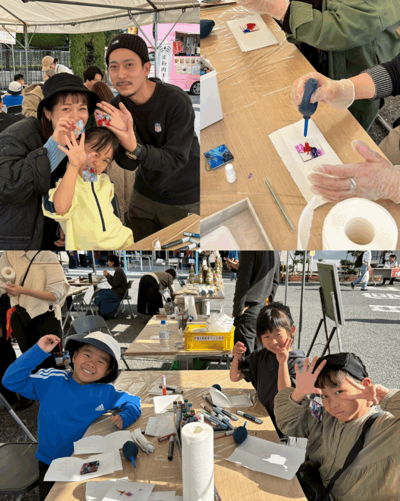 大阪アルコールインクアート教室プルケレスト｜大阪アルコールインクアート体験イベント・オカムラ家具