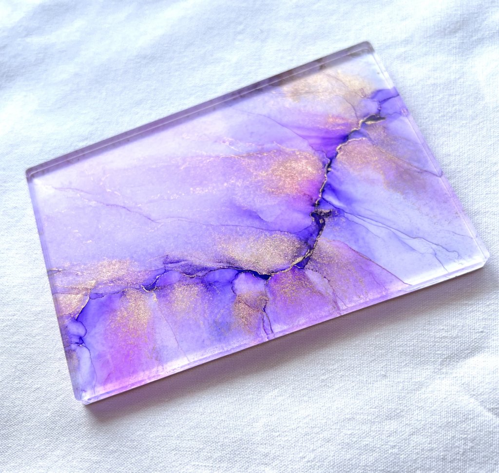 大阪アルコールインクアート教室プルケレスト｜アクリルブロック