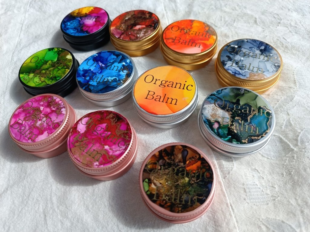 大阪アルコールインクアート教室プルケレスト｜大阪アルコールインクアート体験バーム缶制作